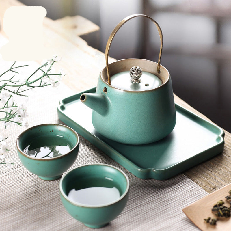 Lifting pot tea set tea cup set tea set iTeapets