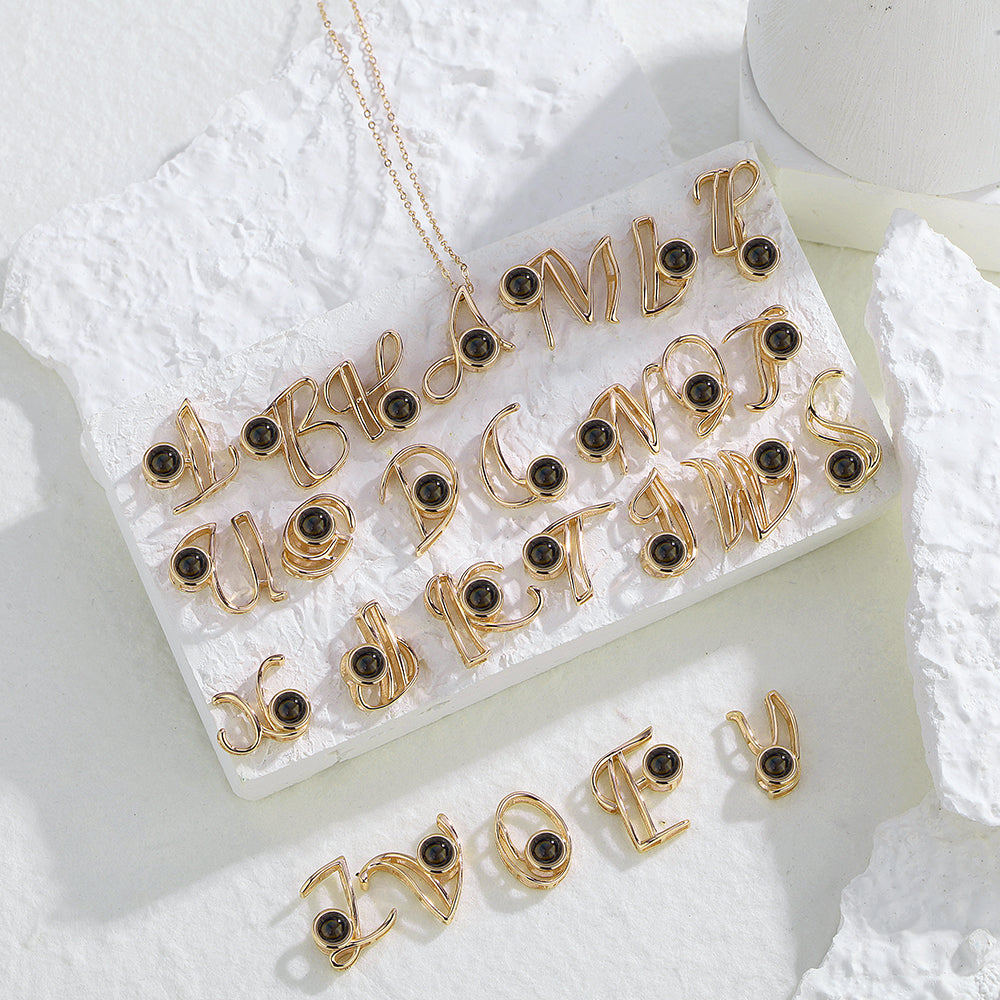 Custom projection necklace - additional view
