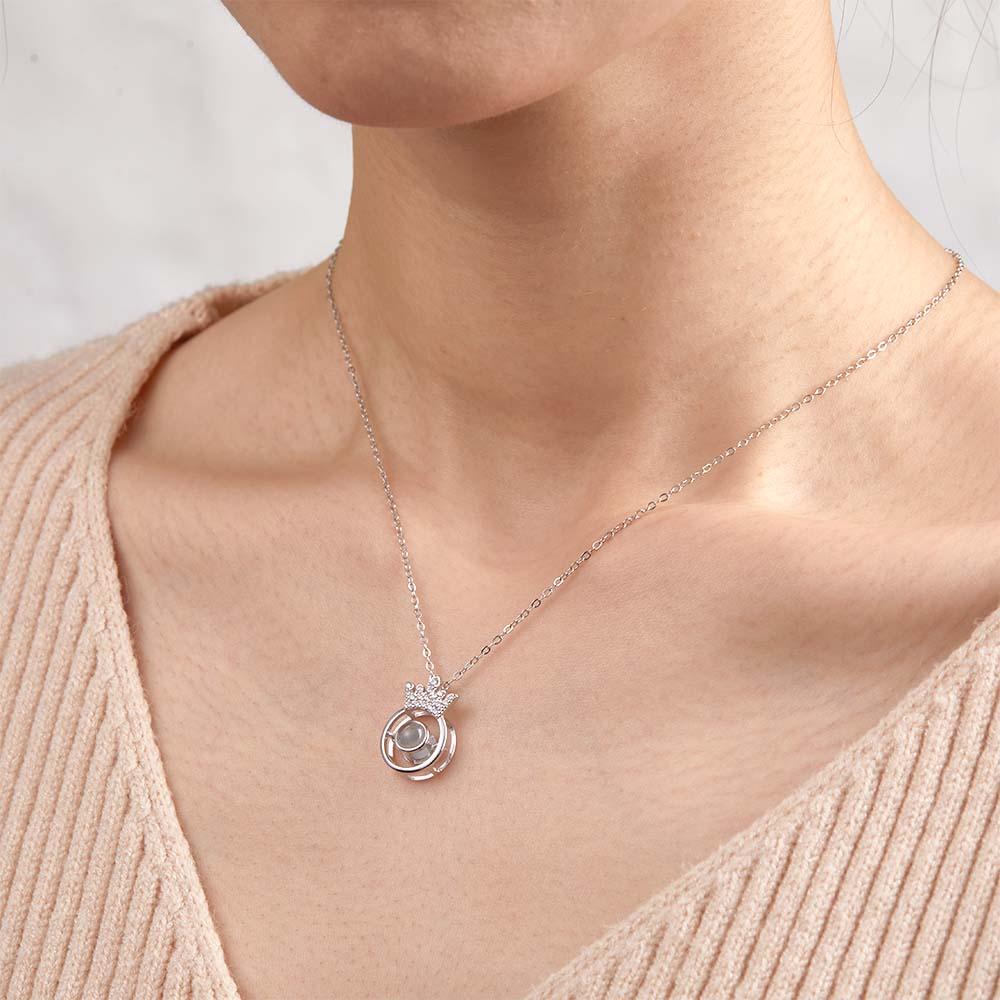 Custom projection necklace - additional view