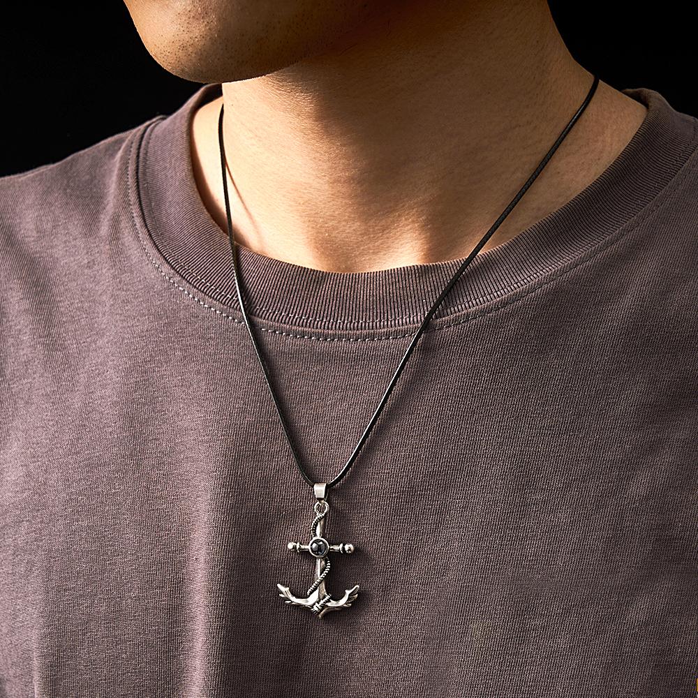 Custom projection necklace - additional view