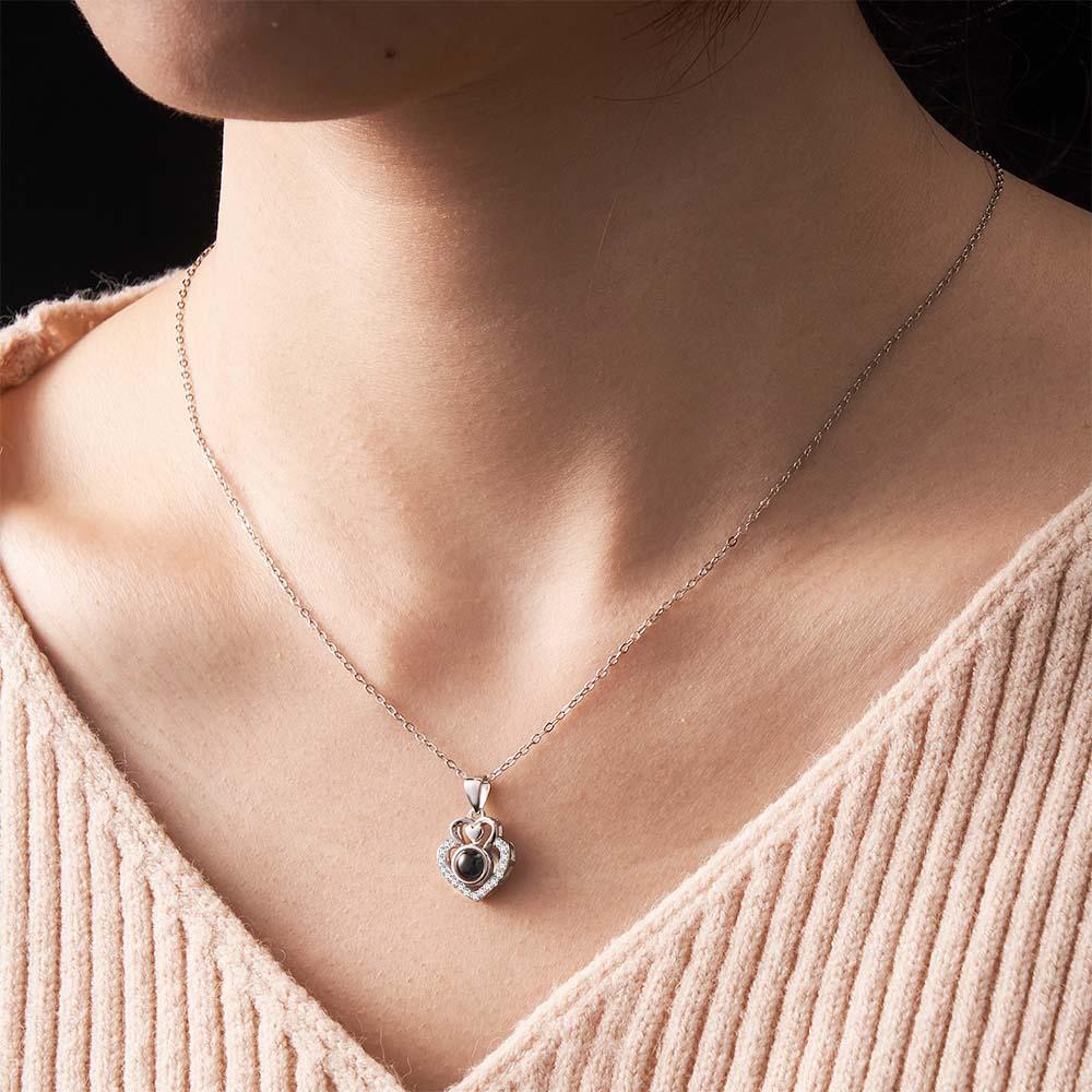 Custom projection necklace - additional view
