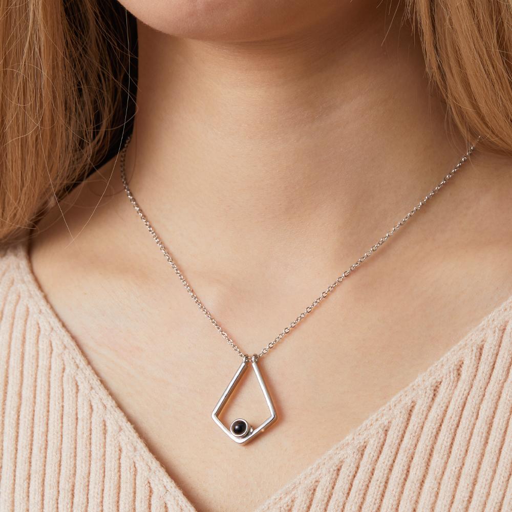 Custom projection necklace - additional view
