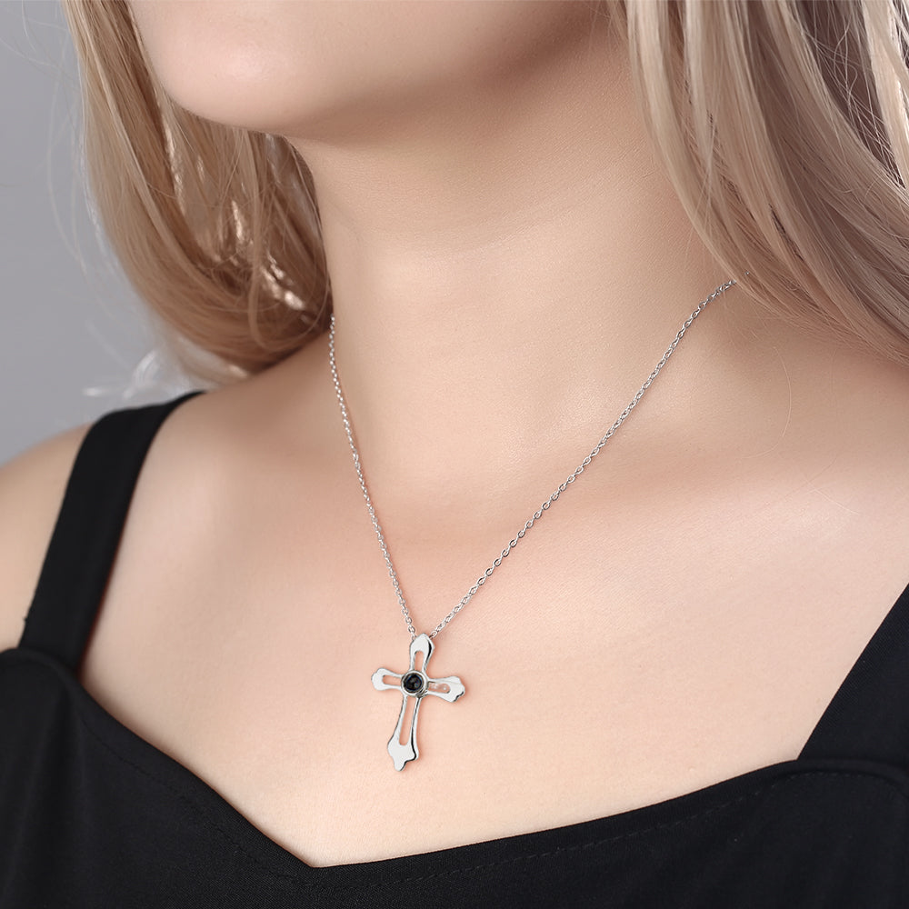 Custom projection necklace - additional view