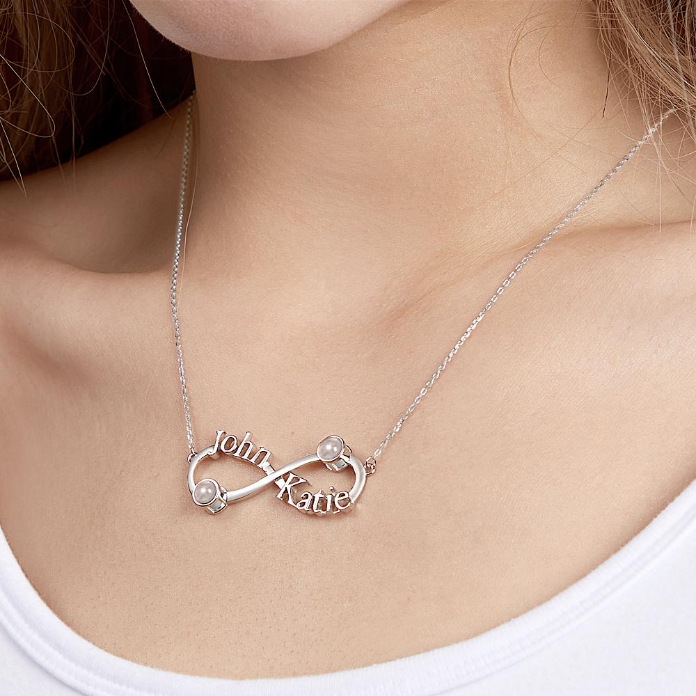 Custom projection necklace - additional view