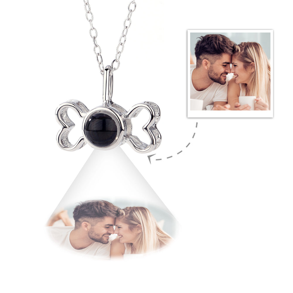 Custom photo necklace - additional view