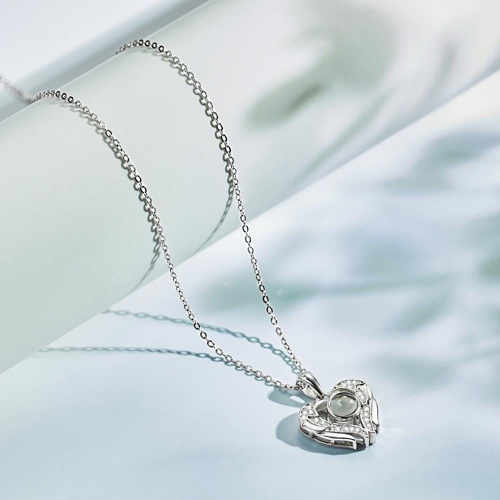 Custom projection necklace - additional view
