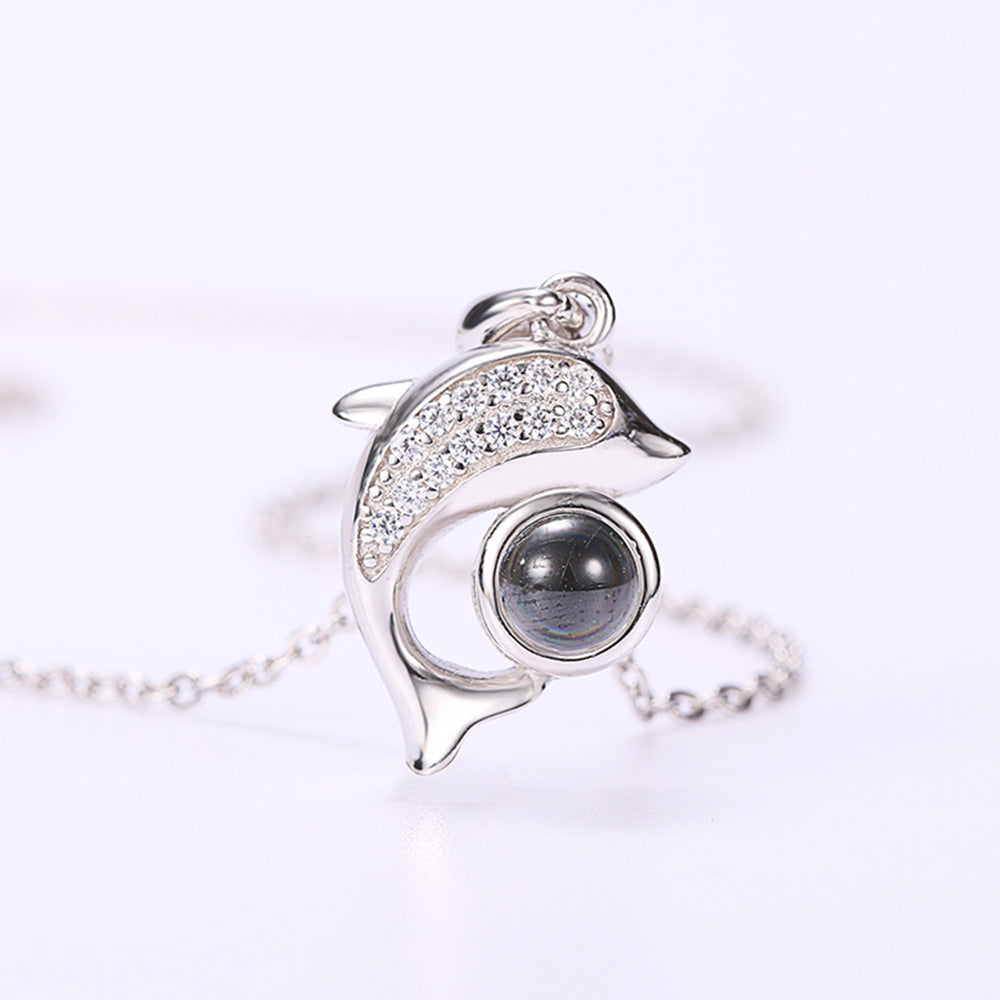 Custom projection necklace - additional view