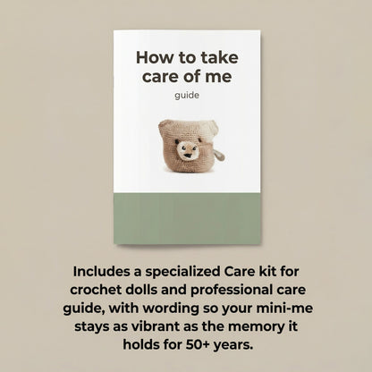 THE "MINI-ME IMMORTALIZATION" PACKAGE | CUCTOM CROCHET DOLL GIFT BOX mysite