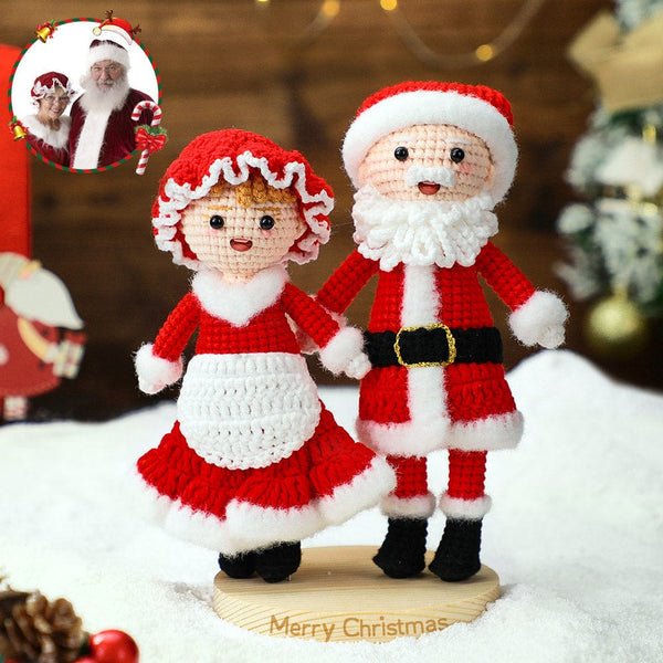 Full Body Custom Crochet Dolls Personalized Christmas Gifts Handmade Mini Look alike Dolls mysite