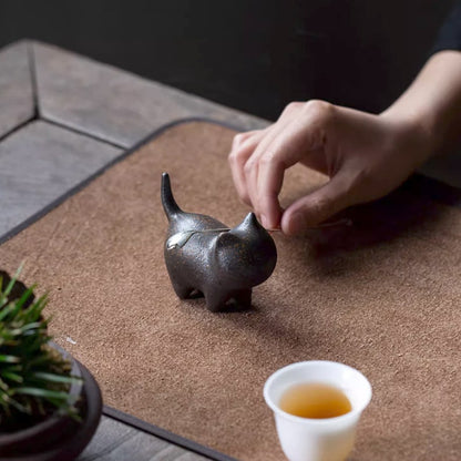 Tea Pet | Cute Cat Creative Table Decoration Mini Ornament iTeapet