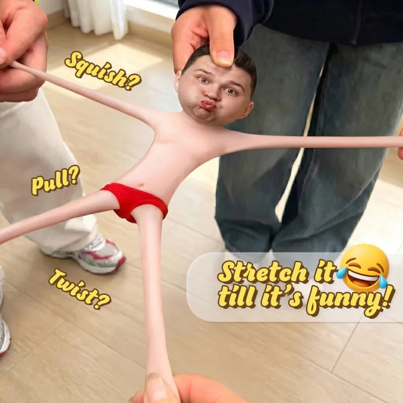 Custom squishy stress relief doll - additional view